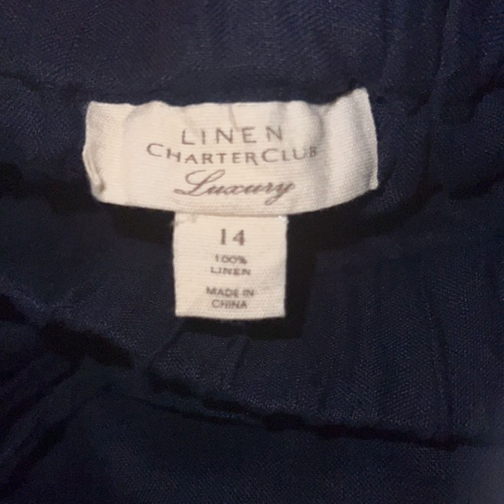 ✨ Linen Drawstring-Waist Pants✨ - Picture 6 of 7